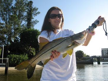 25 inch Palm Beach Snook Caught By Norma